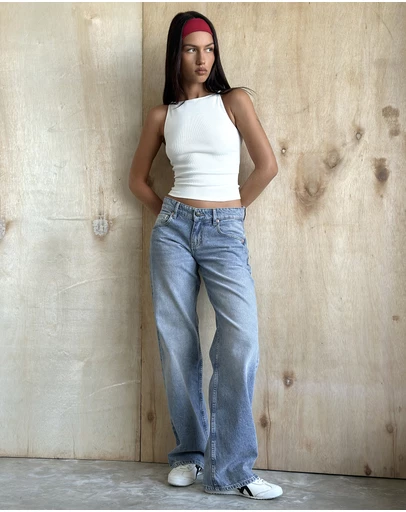 Motel Rocks - Low Rise Parallel Jeans