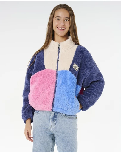 Rip Curl - Block Party Fleece Jacket - Teens