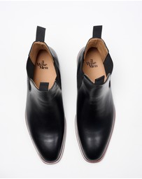 3 Wise Men - 3 Wise Men Cobain Leather Chelsea Boot