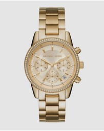 Michael Kors - Michael Kors Ritz Gold Watch MK6356
