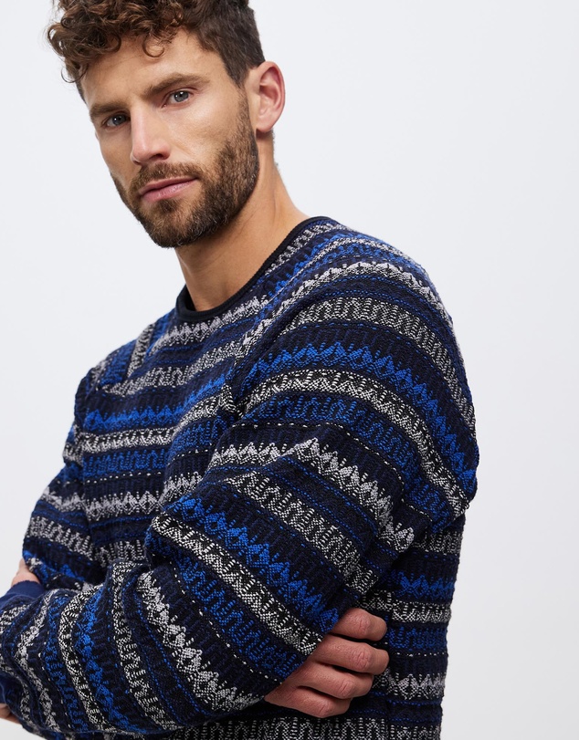 Surrounded By Ghosts - The Sonolite Embroided Knit Sweatshirt