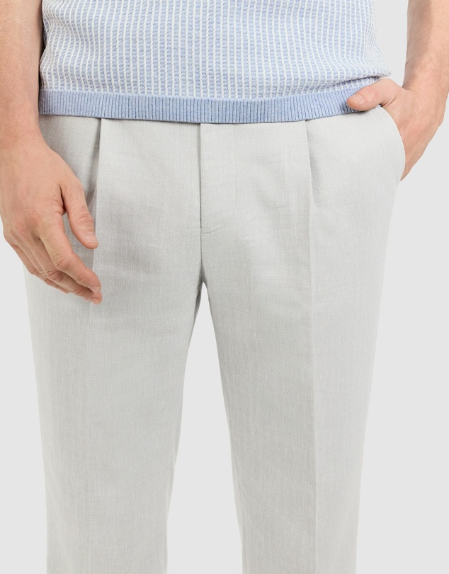 Tarocash - Drift Pleat Linen Pant