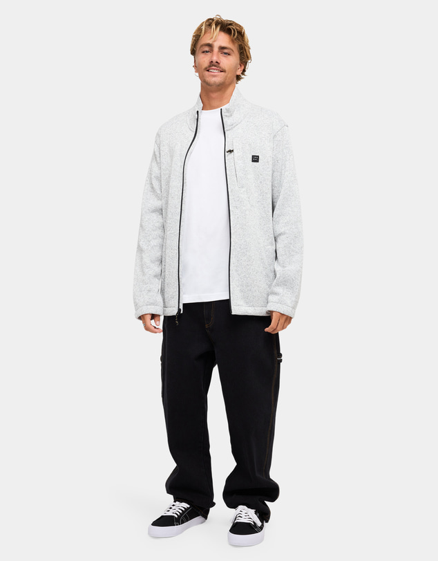Billabong - Mens Boundary Mock Zip Fleece Top
