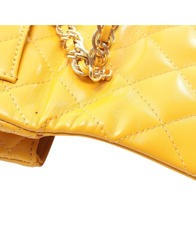 Pre-Loved by Azura Reborn - Pre-Loved CC Quilted Lambskin Top Handle Flap