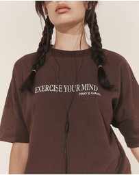 Pinky & Kamal - Exercise Your Mind T-Shirt