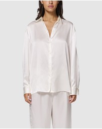 Simone Perele - Love Me Long Sleeve Silk Night Shirt