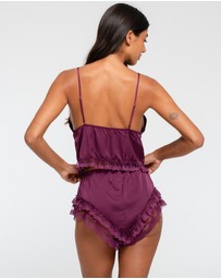 One Empire - Kaia Cami Shorts Set - Purple
