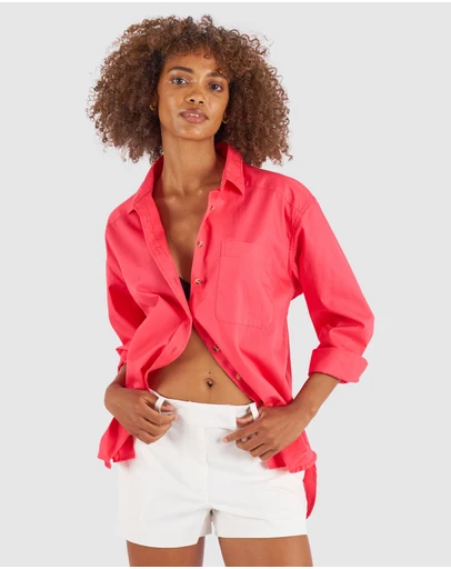 CAMIXA - Poppy Oversize Cotton Shirt