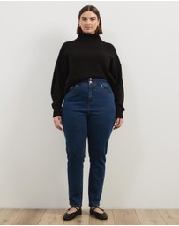 Atmos&Here Curvy - Winnie Wool Blend Knit Jumper
