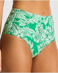 Sea Level Australia - Palmera High Waist Gathered Side Pant