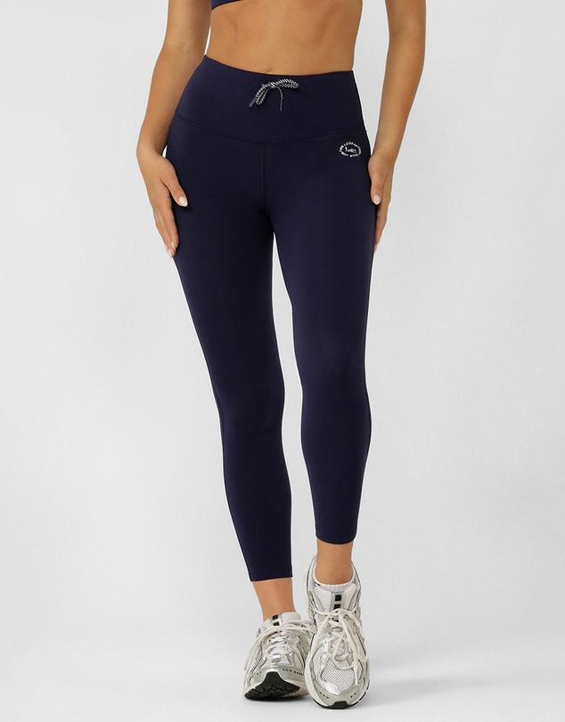 Lorna Jane - Limited Edition Lotus No Chafe Ankle Biter Leggings