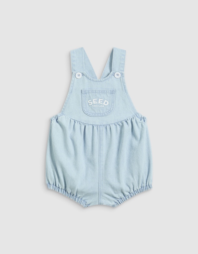 Seed Heritage - Denim Logo Romper