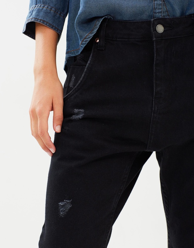DRICOPER DENIM - Lo-Slung Ripped Jeans