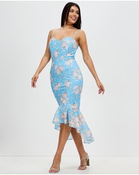 Romance by Honey and Beau - Amalia High Low Maxi Dress