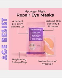 MCoBeauty - Age Resist - Active Gold Hydrogel Night Repair Eye Mask 5 Pack