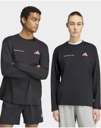 adidas Performance - adi365 Running Community Culture Long Sleeve Shirt Mens