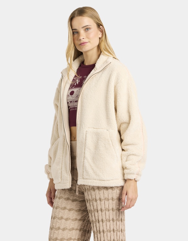 Billabong - Womens Sweet Ride Zip Fleece Top