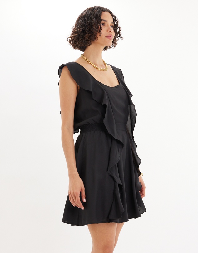 Amelius - Francis Ruffled Mini Dress