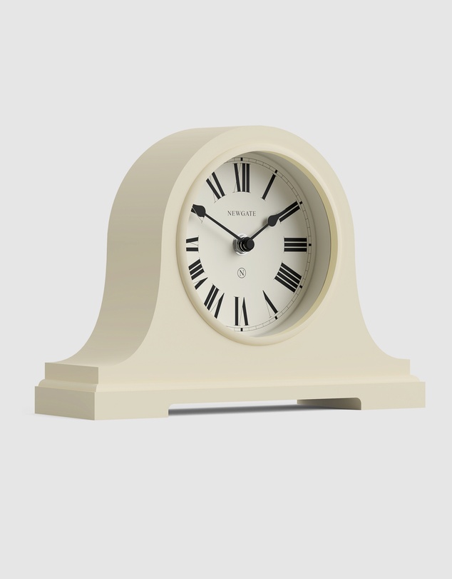 Newgate - Newgate Broadway Mantel Clock-Vanilla Cream