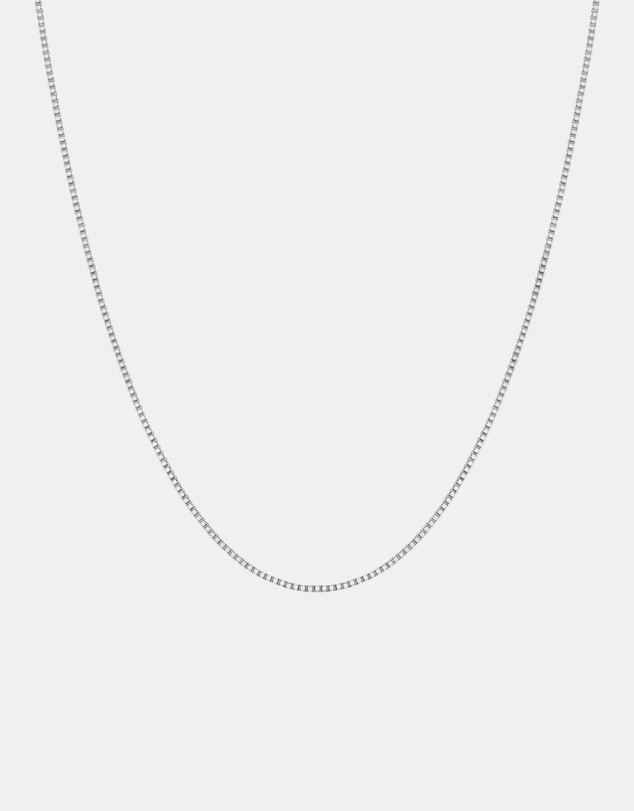 Ania Haie - Ania Haie Silver Box Chain Necklace