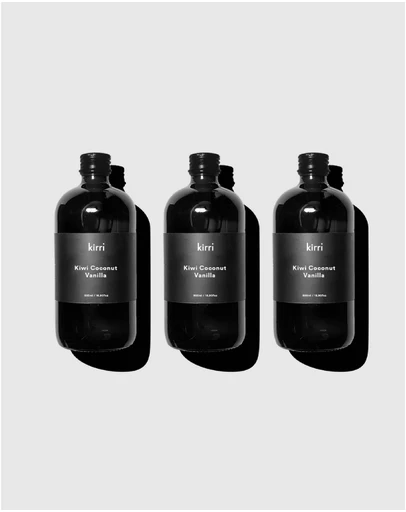 Kirri by Scent Australia Home - Kiwi Coconut Vanilla Reed Diffuser Refill (500ml) Trio