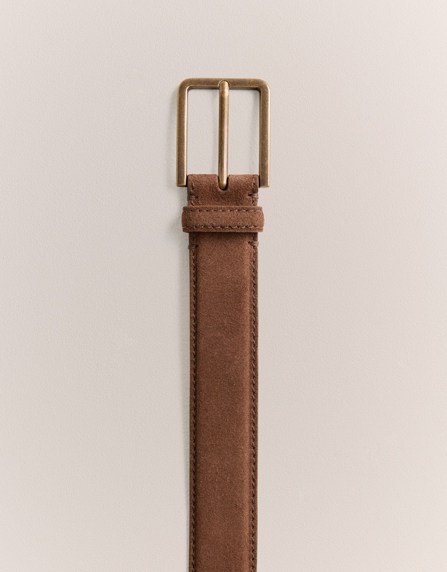 Trenery - Mica Suede Belt in Latte
