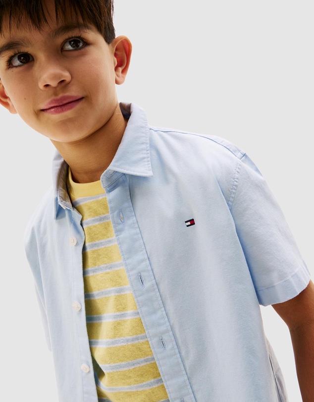 Tommy Hilfiger - Short Sleeve Oxford Shirt - Teens
