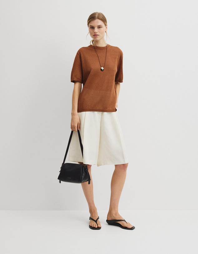 Country Road - Fine Mesh Knit T-shirt