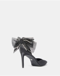 Forever New - Dana Diamante Bow Court Shoes