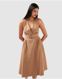 Belle & Bloom - Miss Independence Midi Dress
