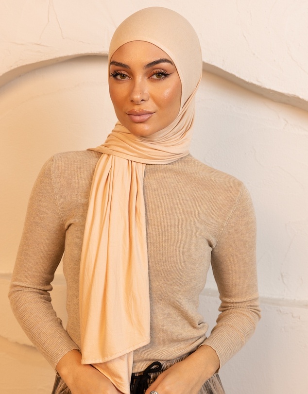 Mod Squad - Luxe Jersey Hijab- Clay