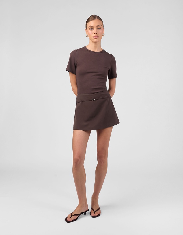MVN - Mini Skort With Belt