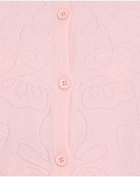 Petal & Pup - Fauna Tonal Floral Cardigan - Pink