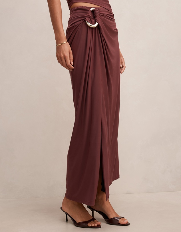 Forever New - Arlo Draped Maxi Skirt