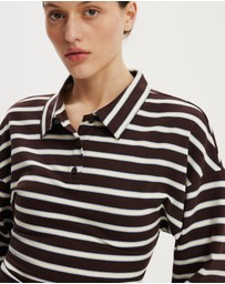 Cotton On - Everyday Smooth Polo Long Sleeve