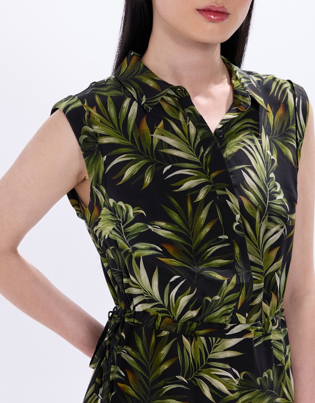 Marcs - Leaf The City Silk Dress