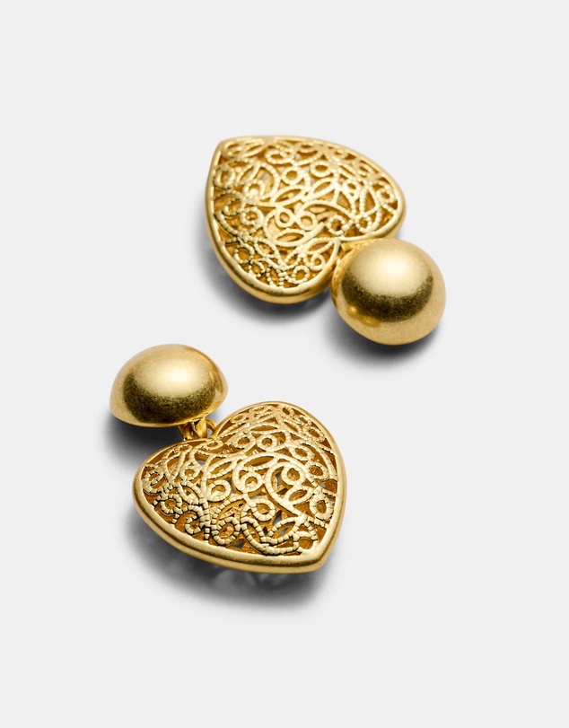 MIMCO - Fond Heart Drop Earrings