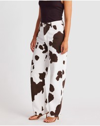 SNDYS - Becks Cowhide Jeans