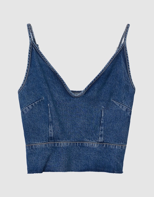 AllSaints - Lilah Denim Top