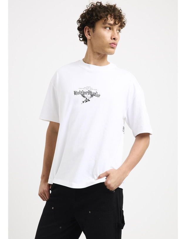 Black Noise White Rain - Cosmos T-Shirt