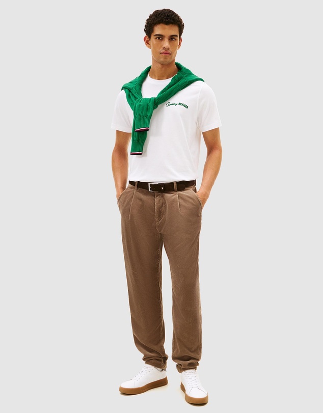 Tommy Hilfiger - Back Logo Jersey Crew Neck T-Shirt