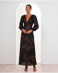 Pilgrim - Cher Wrap Front Maxi Dress