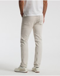 Calibre - Skinny Fit Overdyed Jeans Natural