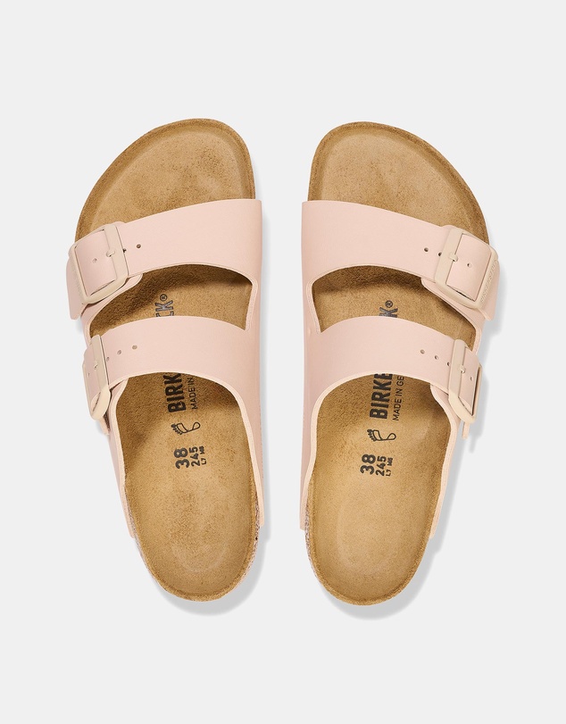 Birkenstock - Arizona New Beige Birko-Flor Regular - Women's