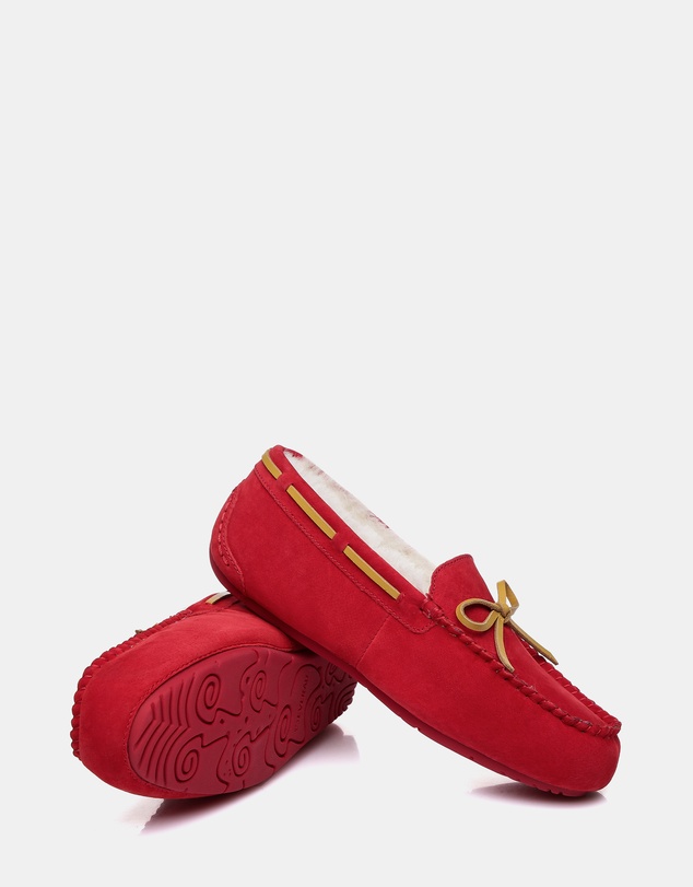EVERAU - EverAU Ugg Miracle Moccasin Leather Upper Moccasins