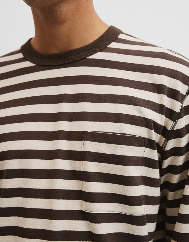 Country Road - Australian Cotton Long Sleeve Stripe T-shirt