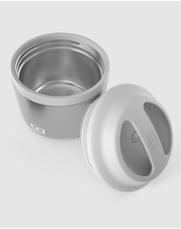 Monbento - Monbento Mb Element Isolated Bento Box - Metallic Silver