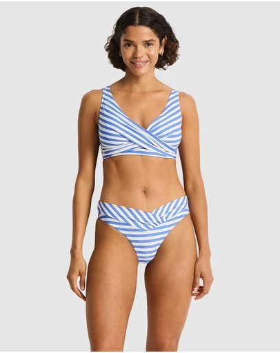 Sea Level Australia - Amour Cross Front Multifit Bra Top