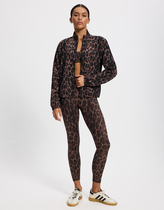 adidas Performance - Workout Essentials Leopard Woven Jacket