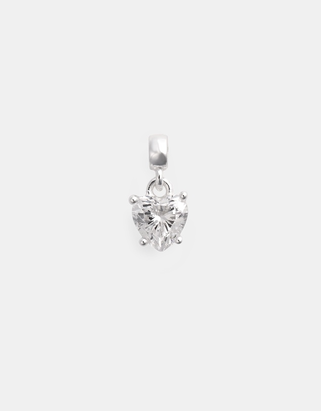 Daniel Wellington - Heart White Crystal Charm S925